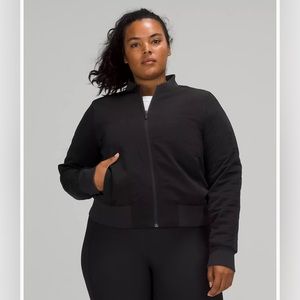Lululemon non stop bomber jacket - like new